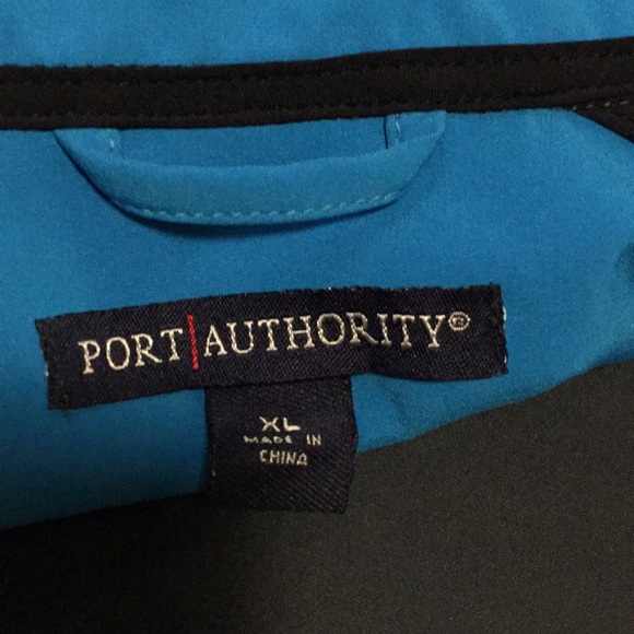 Mens Blue Black Winbreaker Jacket Size XL - Picture 4 of 6